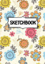 Sketchbook: Flowers Pattern: 120 Pages of 7