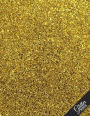 Glitter Notebook Collection: Gold Sparkles, Girls Glitter Notebook/Journal/Diary 100 Pages, 8.5 x 11