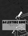 A4 Lecture Book 150 Lined Pages 8.5