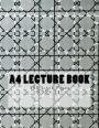 A4 Lecture Book 150 Lined Pages 8.5