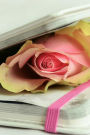 Pink Rose Bookmark Journal: Take Notes, Write Down Memories in this 150 Page Lined Journal