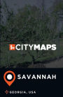 City Maps Savannah Georgia, USA