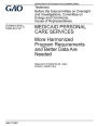 Medicaid personal care services, more harmonized program requirements and better data are needed: testimony before the Subcommittee on Oversight and Investigations, Committee on Energy and Commerce, House of Representatives