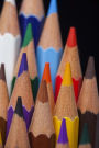 Cool Colored Pencils Up Close Journal: 150 Page Lined Notebook/Diary
