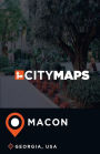 City Maps Macon Georgia, USA