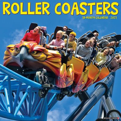 Roller Coasters 2021 Wall Calendar By Willow Creek Press Calendar Wall Calendar Barnes Noble barnes noble
