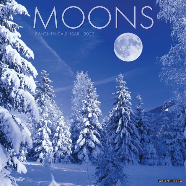 Moons 2022 Wall Calendar by Willow Creek Press, Calendar (Wall Calendar