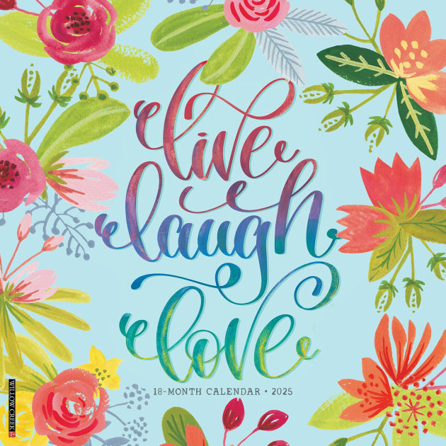 Live, Laugh, Love 2026 12 X 12 Wall Calendar by Willow Creek Press