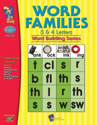 Title: On The Mark Press OTM1860 Word Families 3 & 4 Letter Words Gr. 1-3