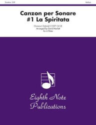 Title: Canzon per Sonare #1 La Spiritata: Score & Parts, Author: Giovanni Gabrieli