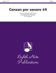 Title: Canzon per Sonare #4: Score & Parts, Author: Giovanni Gabrieli