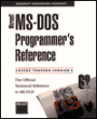 Microsoft MS-DOS Programmer's Reference: Covers MS-DOS Through Version 6