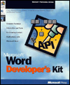 Microsoft Word Developer's Kit: Create Your Own Custom Applications with Windows 95