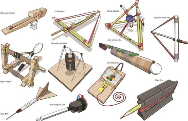 Mini Weapons of Mass Destruction: Build Implements of Spitball Warfare