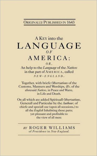 Key into the Language of America