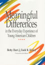 Meaningful Differences in the Everyday Experience of Young American Children / Edition 1