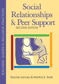 Title: Social Relationships and Peer Support / Edition 1, Author: Rachel Janney