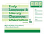 Early Language and Literacy Classroom Observation Tool, K-3 (ELLCO K-3) (pack of 5)