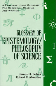 Glossary Epistemology / Edition 1