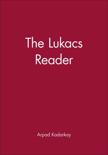 The Lukacs Reader / Edition 1