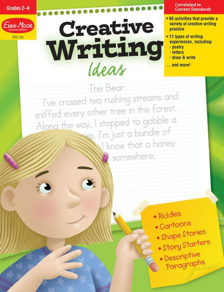 Creative Writing Ideas, Grade 2 - 4 Teacher Resource