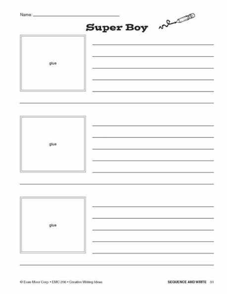 Creative Writing Ideas, Grade 2 - 4 Teacher Resource