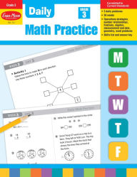 Title: Daily Math Practice, Grade 3, Author: Evan-Moor Corporation