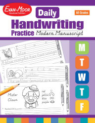 Daily Handwriting Practice Modern Manuscript