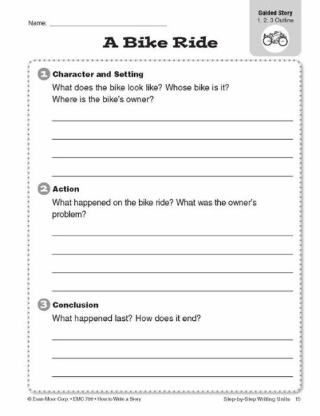 How to Write A Story, Grade 1 - 3 Teacher Resource