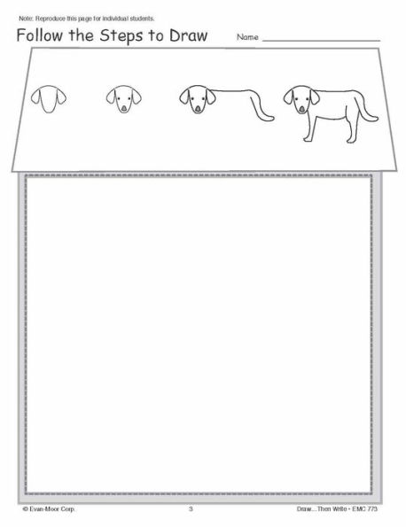 Draw.Then Write, Grade 4 - 6 Teacher Resource