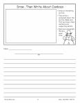 Alternative view 5 of Draw.Then Write, Grade 4 - 6 Teacher Resource
