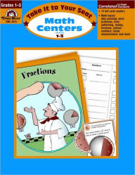 Take It to Your Seat Math Centers, Grades 1-3