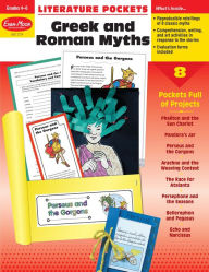 Title: Literature Pockets: Greek & Roman Myths, Grade 4 - 6 Teacher Resource, Author: Evan-Moor Educational Publishers