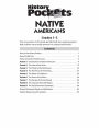 Alternative view 2 of History Pockets: Native Americans, Grade 1 - 3 Teacher Resource
