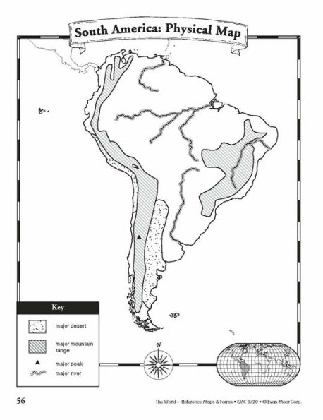 The World - Reference Maps & Forms, Grade 3 - 6 - Teacher Resource