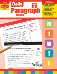 Title: Daily Paragraph Editing, Grade 6 Teacher Edition, Author: Evan-Moor Educational Publishers