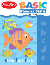 Title: Basic Phonics Skills, Prek - Grade Kindergarten (Level A) Teacher Resource, Author: Evan-Moor Educational Publishers