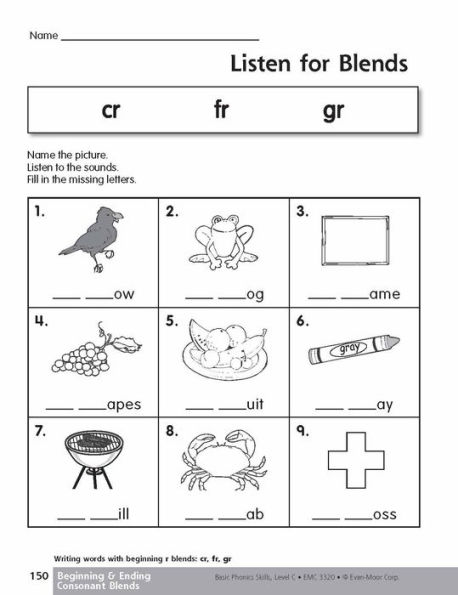 Basic Phonics Skills, Grade 1 - 2 (Level C) Teacher Resource