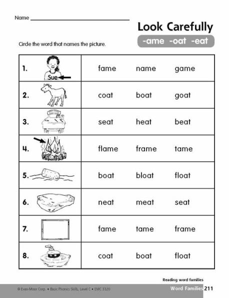 Basic Phonics Skills, Grade 1 - 2 (Level C) Teacher Resource