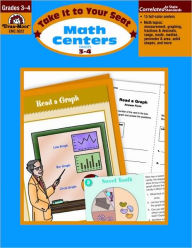 Take It to Your Seat Math Centers, Grades 3-4