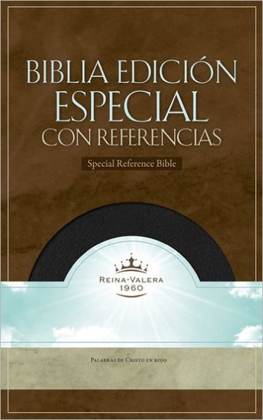 RVR 1960 Biblia con Referencias, negro piel fabricada