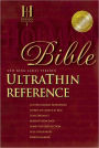 NKJV UltraThin Reference Bible (Black Genuine Leather - Indexed)