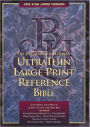 NKJV Large Print Ultrathin Reference Bible, Hunter Green Bonded Leather