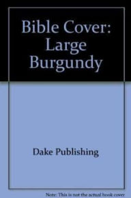Title: Bible Cover: Large Burgundy