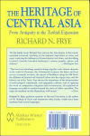 Alternative view 2 of The Heritage of Central Asia