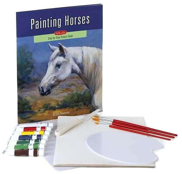 Painting Horses Kit Learn to Paint Horses in Acrylic Step by Step by