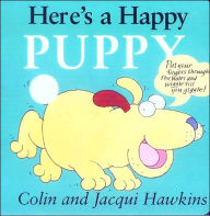 Here's a Happy Puppy: Finger Wiggle Board Book