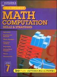 Math Computation Skills and Strategies: Level 7