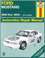 Ford Mustang Automotive Repair Manual: 1994 Thru 1998 all Models