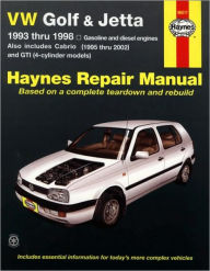 VW Golf & Jetta 1993 thru 1998